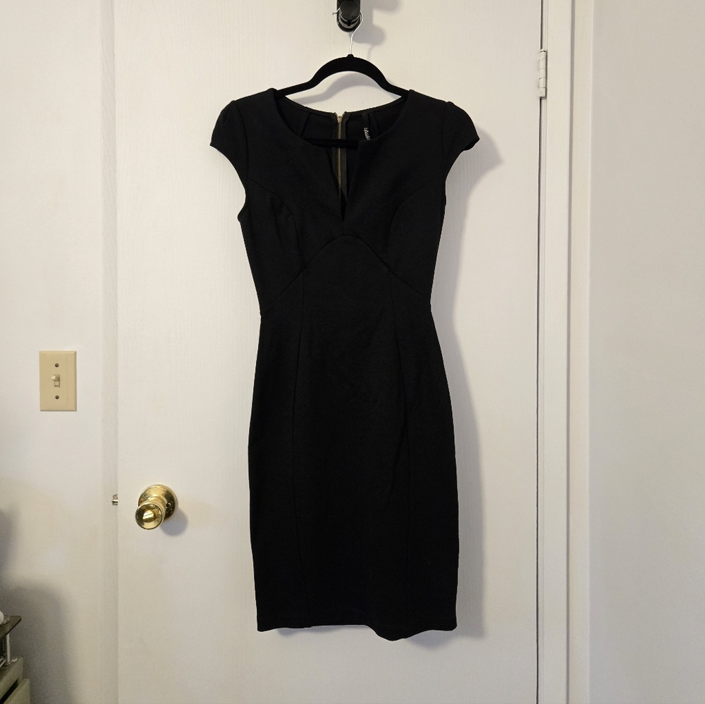 Lulu's Black Cap Sleeve Mini Dress - BNWOT